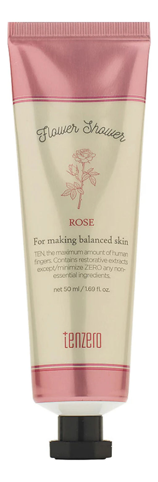 Крем для рук и ногтей с ароматом розы - Flower Shower Hand & Nail Cream Rose, 50мл