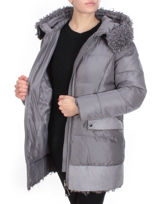 2015 GREY Куртка зимняя женская CORUSKY (200 гр. холлофайбера) - Fashion фото 9