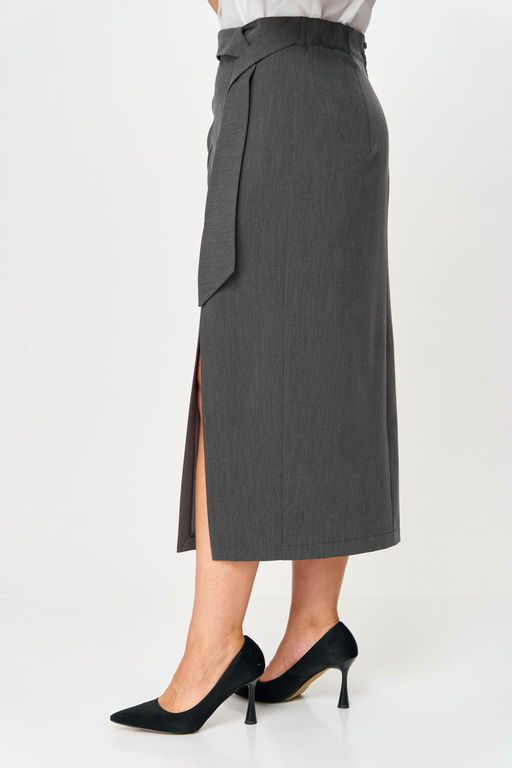 Юбка Anastasia Mak 1146-2-Р серый