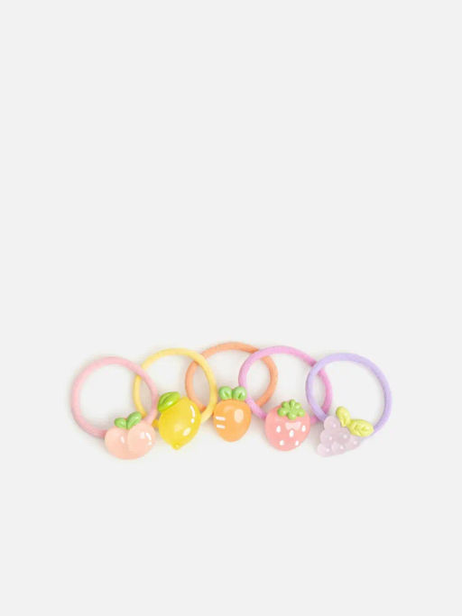 ACOOLA / Набор из 5 резинок для волос дет. Lemoni разноцветный