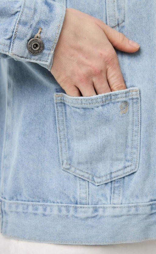 Куртка джинс P312-1230 l.blue - Primm фото 4