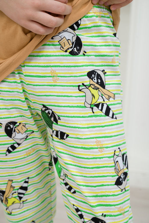 Пижама детская из кулирки Фантазия енот - Амадэль фото 2