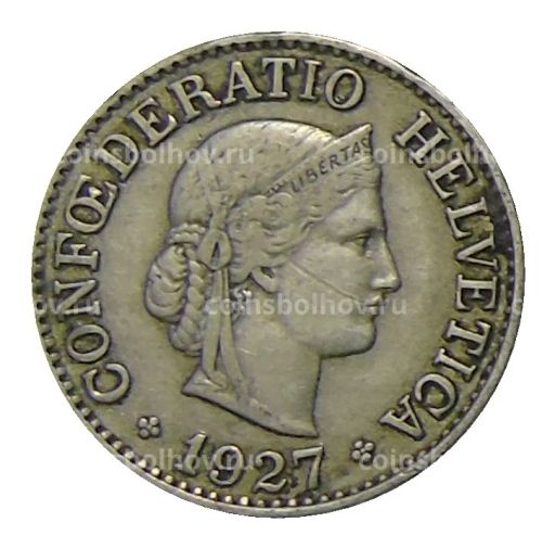 10 раппенов 1927 года Швейцария