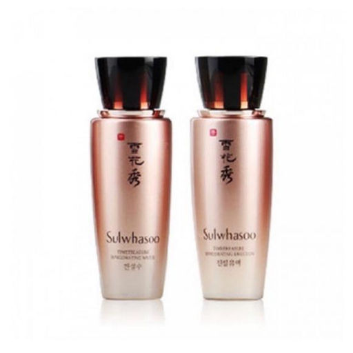 Тонер и эмульсия антивозрастные регенерирующие SULWHASOO Timetreasure Invigorating Water & Emulsion, 5ml+5ml
