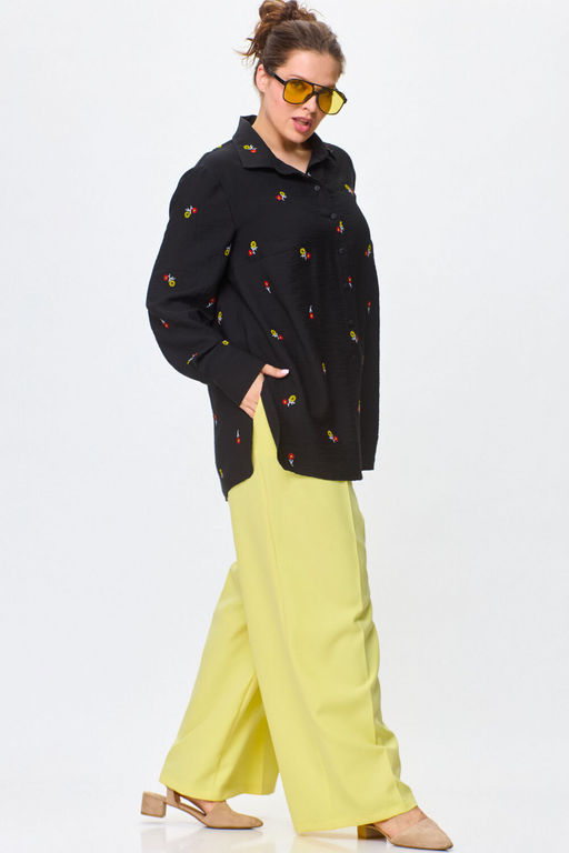 Костюм SOVA 11236 черный+желтый  фото 7