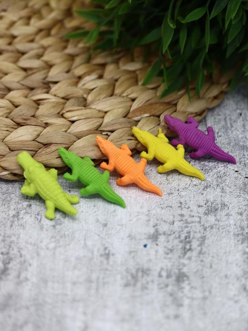 Ластики "Crocodile", 5 шт. в наборе