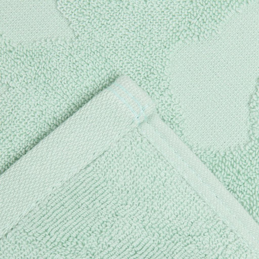 Полотенце махровое жаккардовое LoveLife Flowers 50х90 см, цвет мятный, 100% хл, 500 гр/м2  фото 4