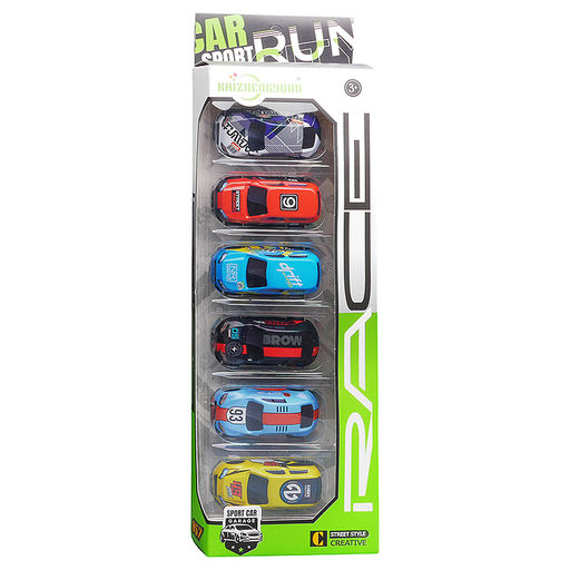 Набор машин "Крутящий момент" металл, в коробке