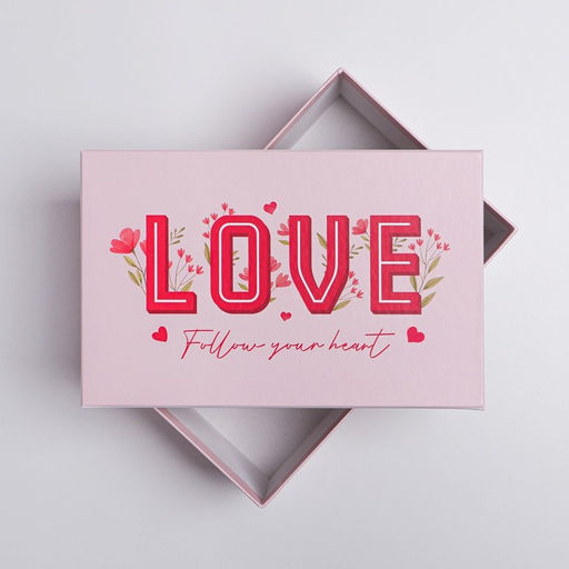 Набор подарочных коробок 6 в 1 Love, 20 х 12.5 х 7.5 32.5 х 20 х 12.5 см - Дарите счастье фото 3