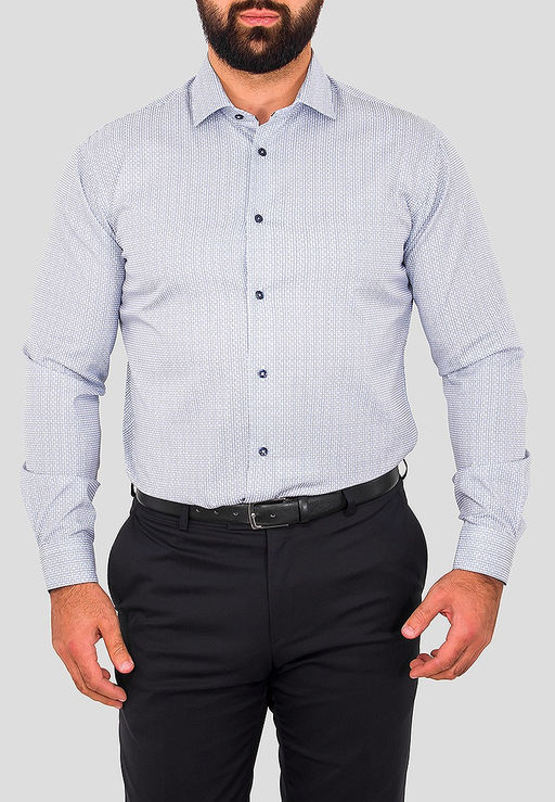 Сорочка мужская длинный рукав GREG 124/111/239/Z/1p  фото 8