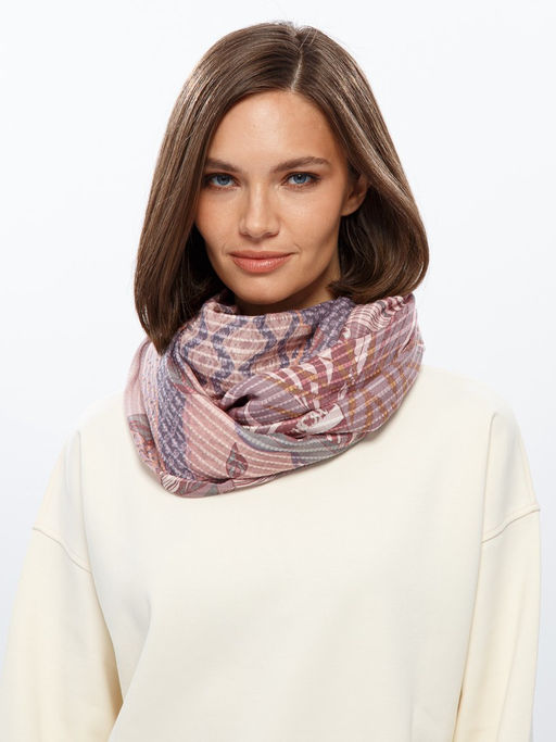 Палантин жен. каш+шерсть+тенс 85х195 SZ73-8273-05 - Eleganzza фото 4