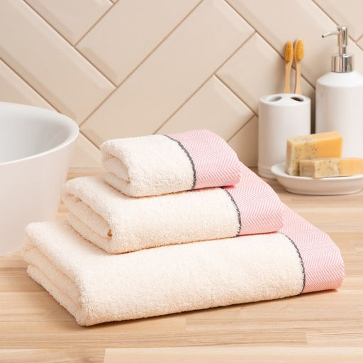 Полотенце махровое Love Life Бриз 50?80 см, 100% хлопок, 500 г/м?, розовое - Lovelife фото 3
