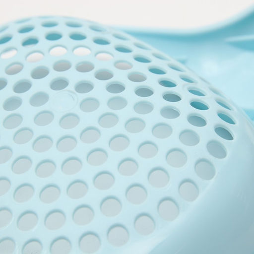 Совок для туалета с мелкой сеткой, 25 см х 15,5 см, голубой - Пижон фото 4