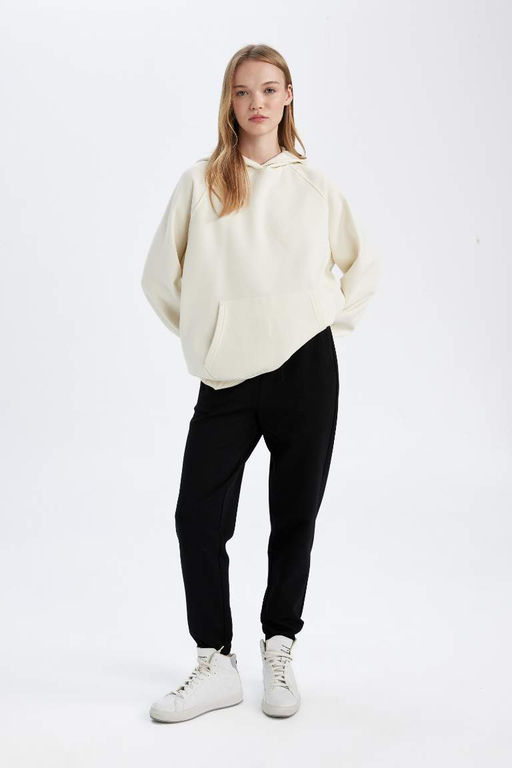 Длинные спортивные штаны для джоггеров стандартного кроя с карманами - Defacto фото 3