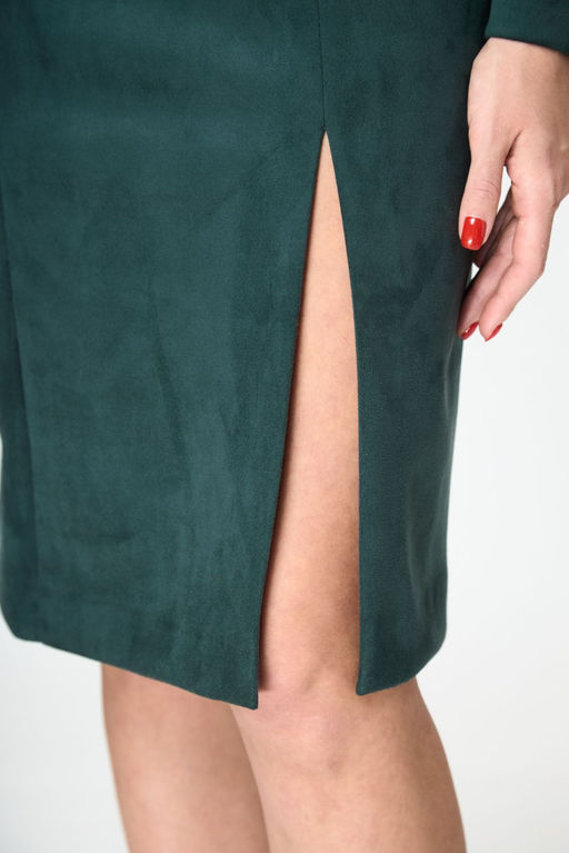 Платье ANELLI 1182 бутылочный  фото 3