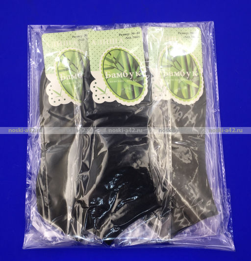 Цена за 3 пар. 3 ПАРЫ - Следки женские чёрные 36-41 (фактически 36-40) - Алйша фото 6