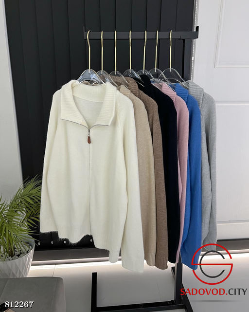 Свитер на замке женский - Bruno фото 8