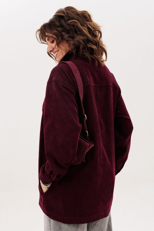 Рубашка ANELLI 1819 вишня фото 8