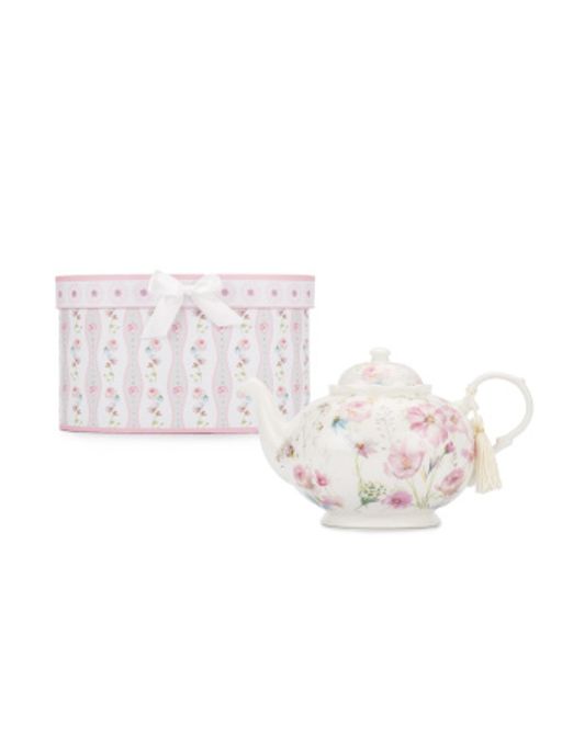 Чайник заварочный НЕЖНЫЕ ЦВЕТЫ 1000мл - SIJ фото 3