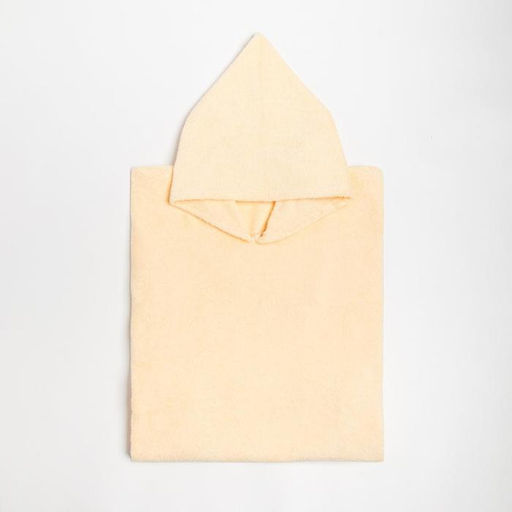 Полотенце-пончо Крошка Я Гномик, цвет молочный, размер 24-32, 100 % хлопок, 320 г/м2  фото 4