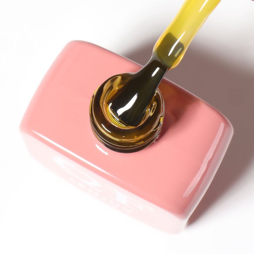 Гель лак для ногтей, витражный, трехфазный, 10 мл, LED/UV, желтый (75)