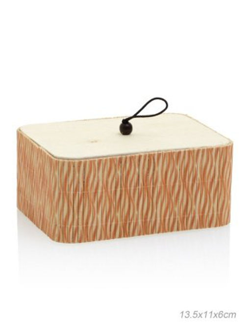 Шкатулка декоративная 13,5х11х6 бамбук / BBD39 /уп 4/72/ - Галеонтрейд фото 15