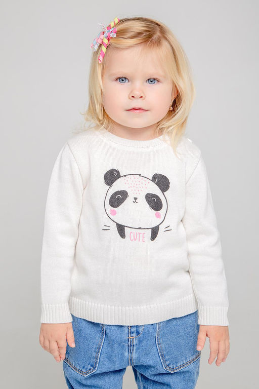 Crockid _ КВ 30115/х/светло-молочный джемпер д/дет яс  фото 3