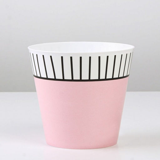 Цена за 2 шт. Кашпо для цветов «Розовый», 1.6 л