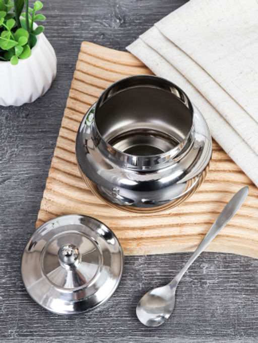 Соусник для горчицы с ложкой металл / OS-822 /уп 100/ - Галеонтрейд фото 3