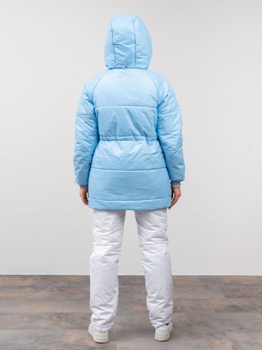 Костюм зимний, горнолыжный Арктика голубой-белый - Yollochka фото 7