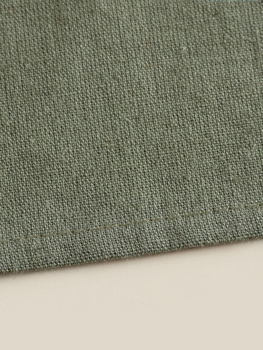 Простыня SL Home Linen collection 235*240 см , цв.зелёный, лён30%/хлопок70% - Sima-land home фото 9