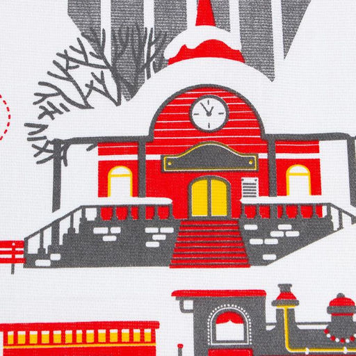 Набор кухонных полотенец Доляна Волшебство 35х60см-4шт, 100% хл  фото 7