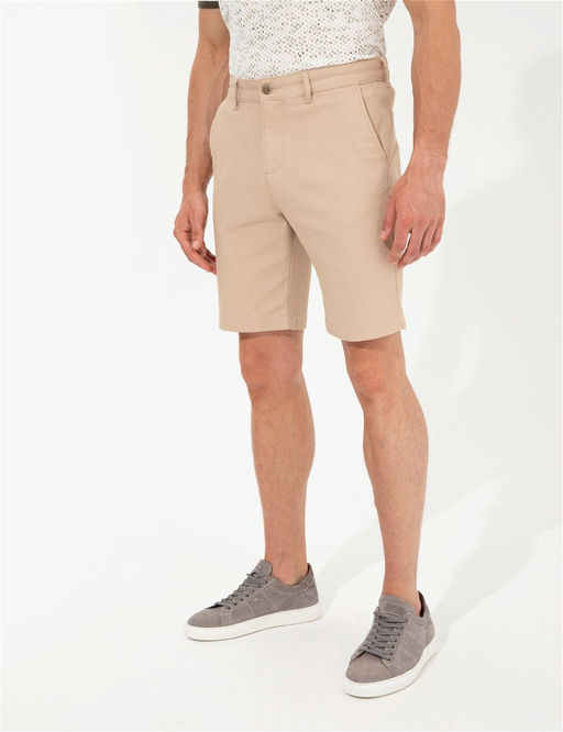 Camel Slim Fit Bermuda _ort - Pierre cardin фото 2