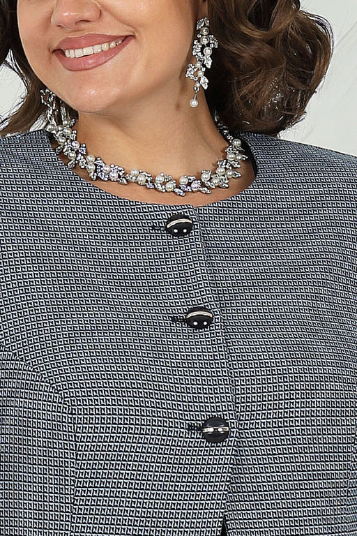 Платье Ninele 7431-Р темно-синий - Mira fashion фото 1099