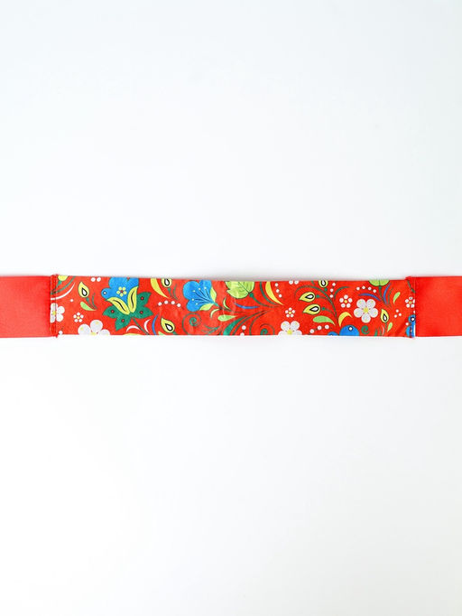 Карнавальный набор «Народная краса»: юбка р-р 40-48, воротник, повязка, цвет красный