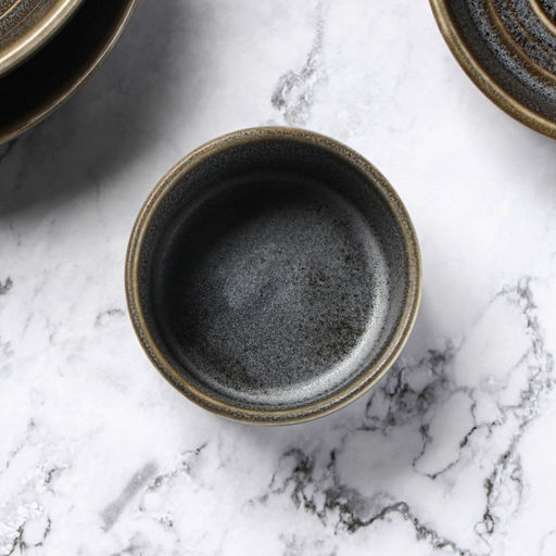 Соусник фарфоровый Magistro Urban, 70 мл, d=6,7 см, цвет серый фото 3