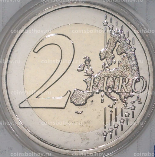 2 евро 2020 года Франция Медицинские исследования (COVID-19, в блистере)