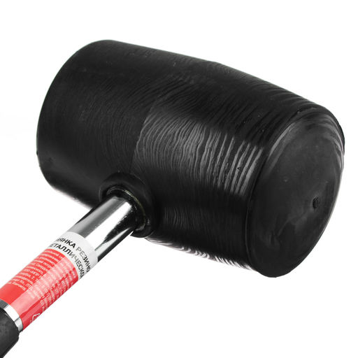 Киянка резиновая с металл.ручкой, 80мм, 680г