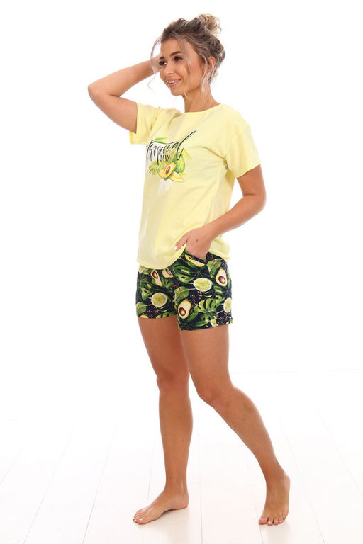 Пижама с шортами Доменика - Нагорная текстиль фото 2