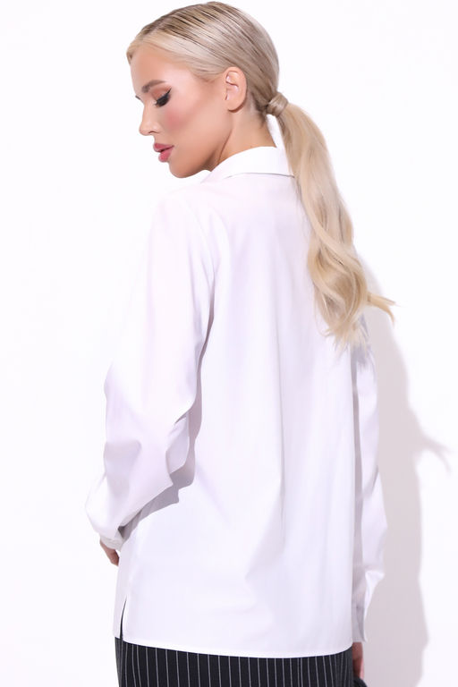 Рубашка базовая (белая) - Эльза фото 11