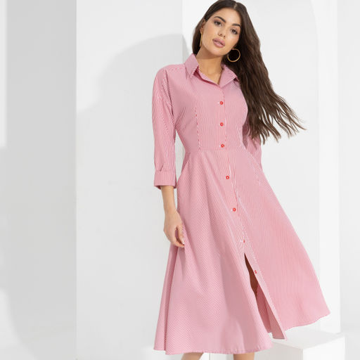 Платье-рубашка Новая классика (бьюти с поясом) - Charutti фото 4