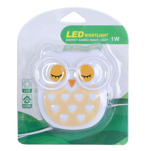 Светильник ночник в розетку Сова / CW415-82 /уп 120/240/ - ГалеонТрейд фото 3