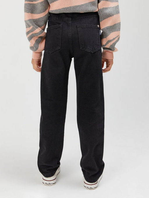 ACOOLA / Брюки джинсовые детские для девочек Ego черный  фото 4