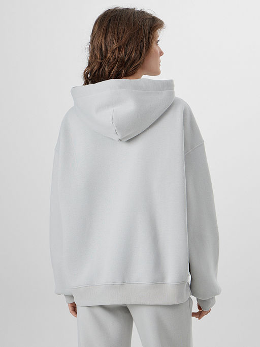 Толстовка женская серая на молнии - Mark formelle фото 3