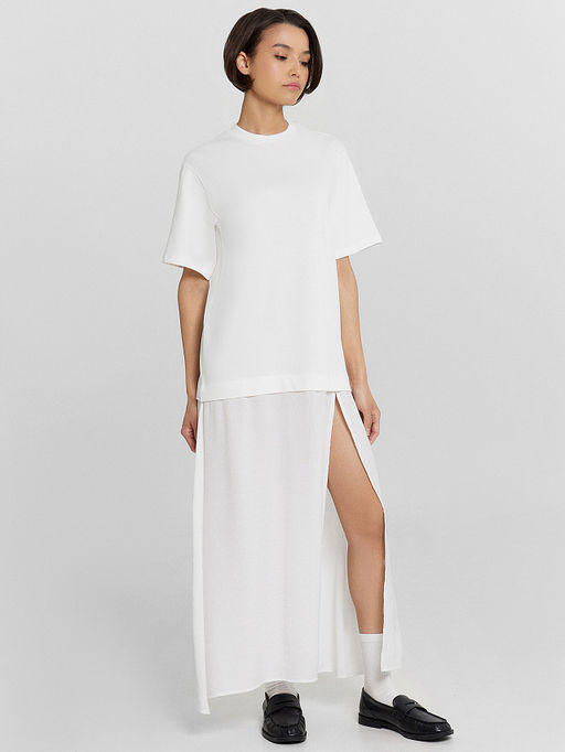 Платье Mark Formelle x Ольга Бузова белое  фото 2