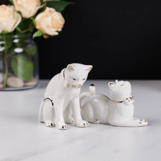 Статуэтка Кошки 2 штуки 8 см / B1002 /уп 48/ - Галеонтрейд фото 12