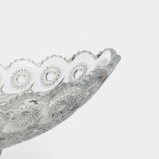 Ваза для фруктов MEY-JI, 36×23 см, стекло, прозрачное