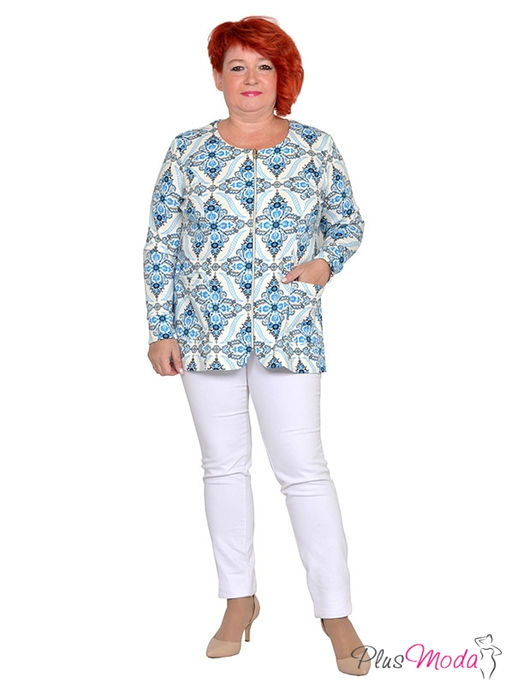 Жакет Модель №1723 размеры 44-84 - Plusmoda фото 8