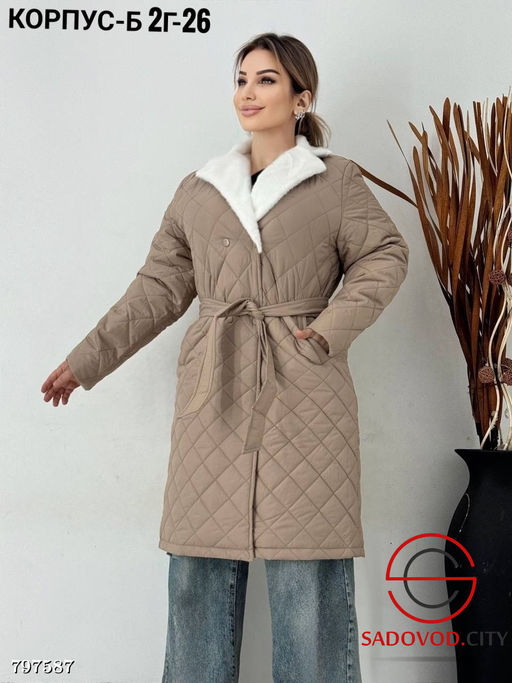 Куртка женская евро-зима - Bruno фото 2