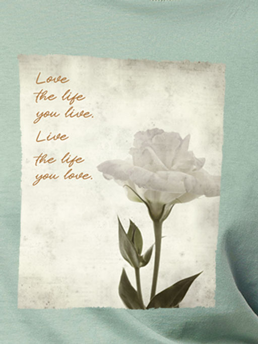 VILATTE / Футболка из премиального хлопка с авторским принтом  фото 2